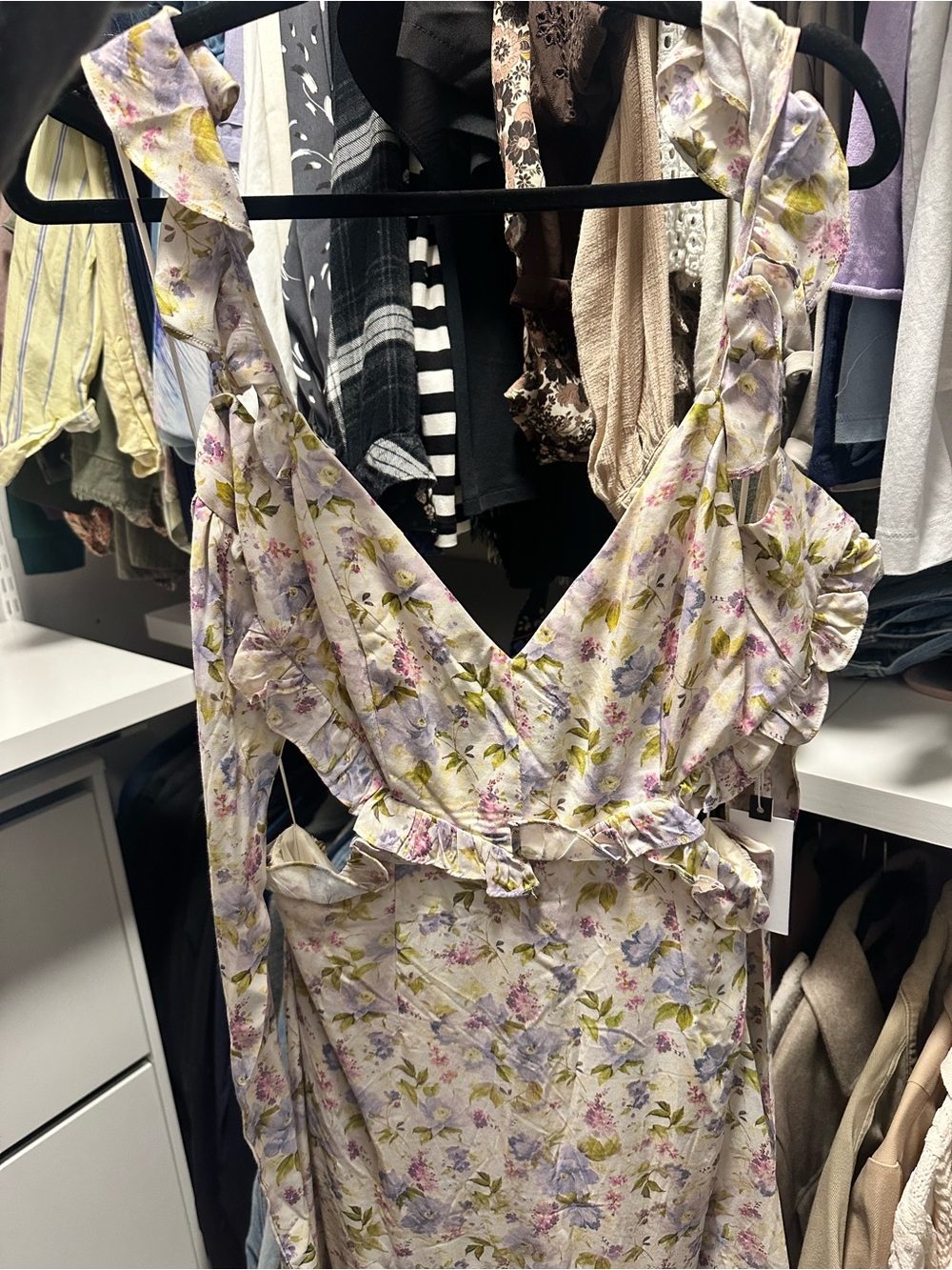 ASTR the Label Cassis Dress in Taupe
Purple Floral - Picture 6 of 8